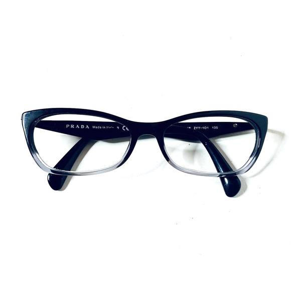 Prada Black Cats Eye Glasses - Picture 6 of 12